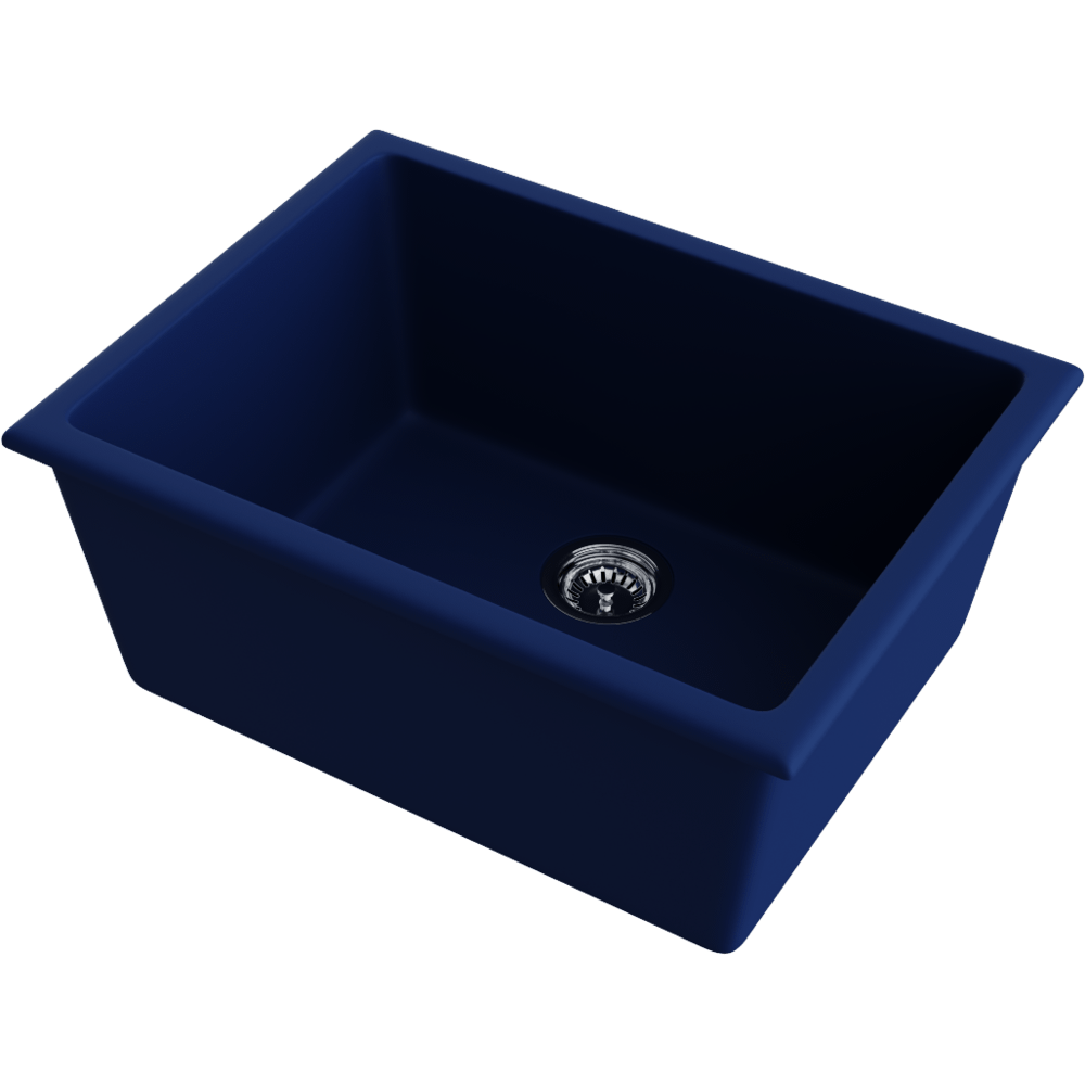 Мойка Omoikiri Okinoshima 61-U/I-IB Matt Natceramic/indigo blue
