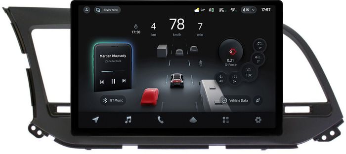 Магнитола для Hyundai Elantra 6 2016-2018 (штатная КЗВ, рамка тип 2) - Teyes CC4-PRO монитор 13" 2K QLED на Android 13, Быстрейшая, Snapdragon 778G, ИИ, CarPlay, DSP, 4G SIM-слот