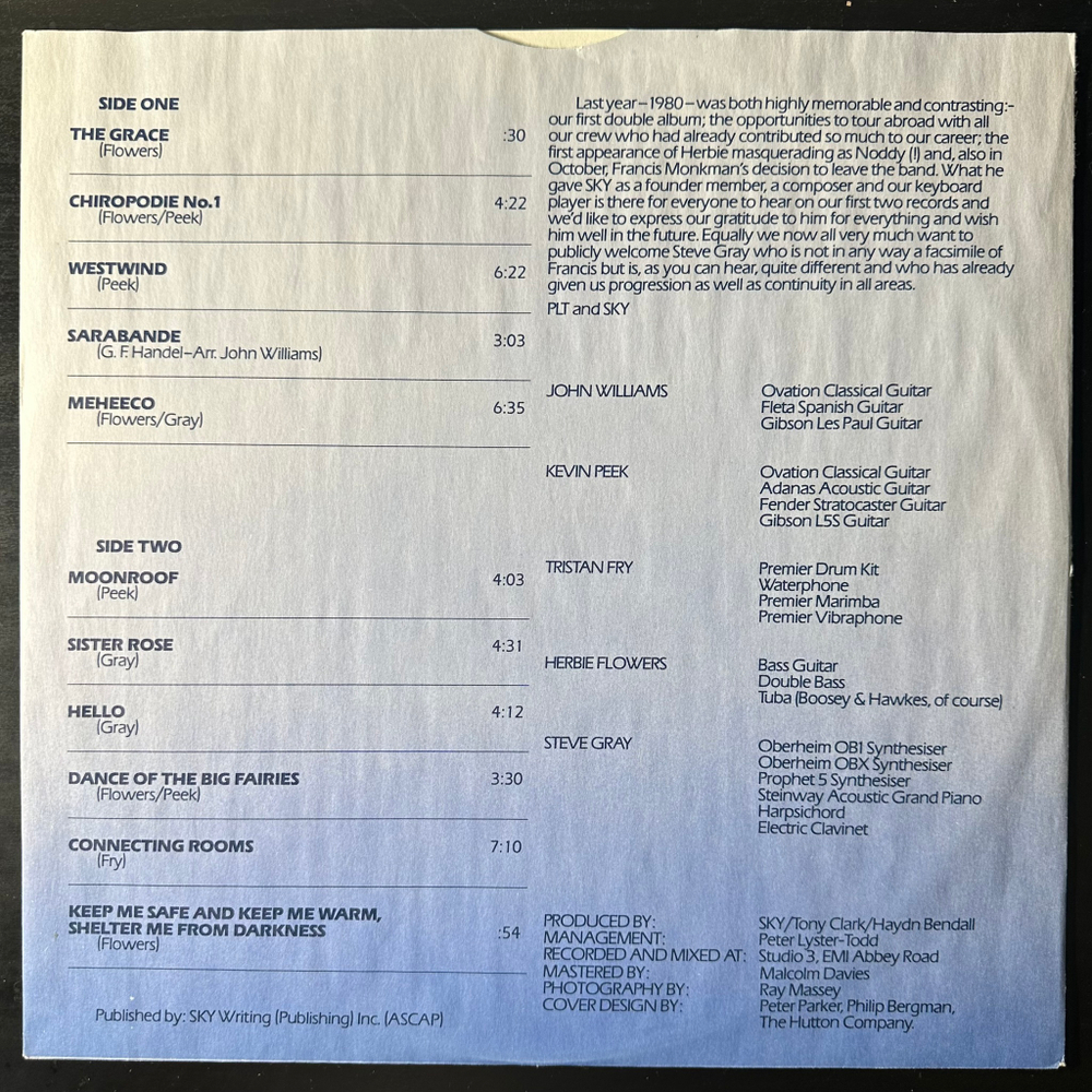 Sky – Sky 3 (США 1981г.)