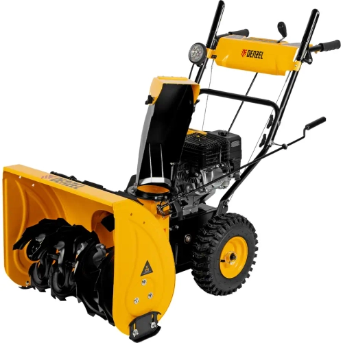 SBM 610 Бензиновая снегоуборочная машина, 212 cc, ручной старт, фара// DENZEL 97653