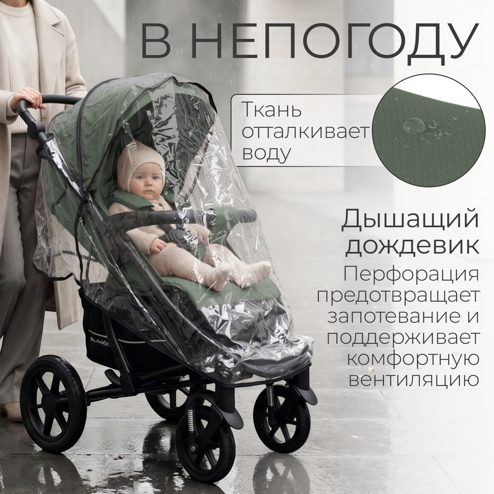Прогулочная коляска BubaGO Model ONE