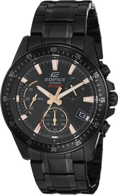 Японские наручные часы Casio Edifice EFV-540DC-1B с хронографом