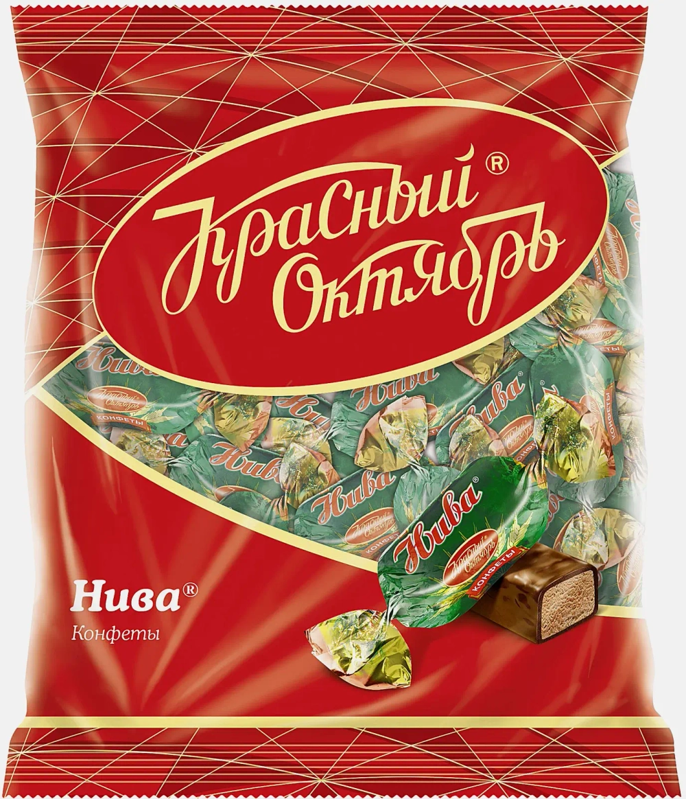 Конфеты Красный октябрь Нива 250г