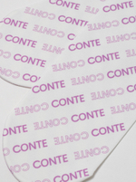 CONTE FANTASY Плотные носки с рисунком «Logo»
