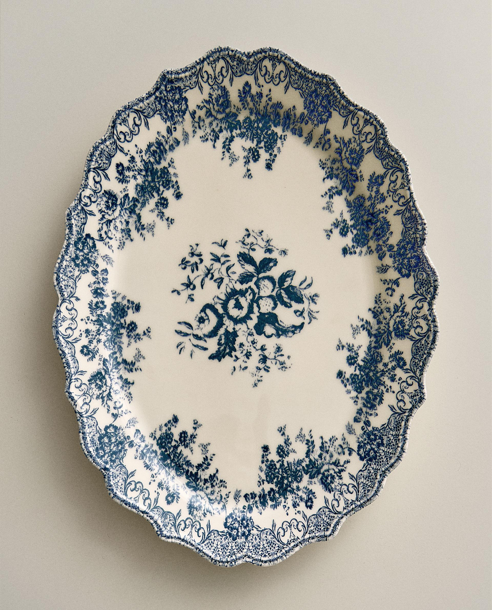 блюдо сервировочное из фаянса Zara Home