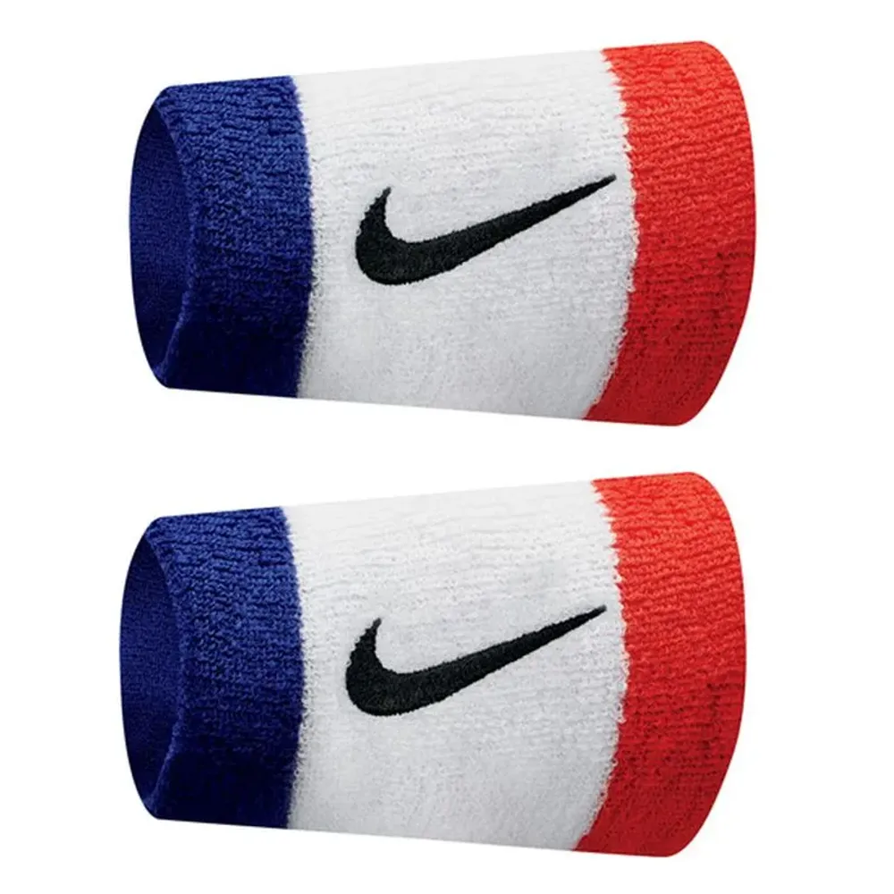 Напульсник теннисный Nike Swoosh Double-Wide Wristbands