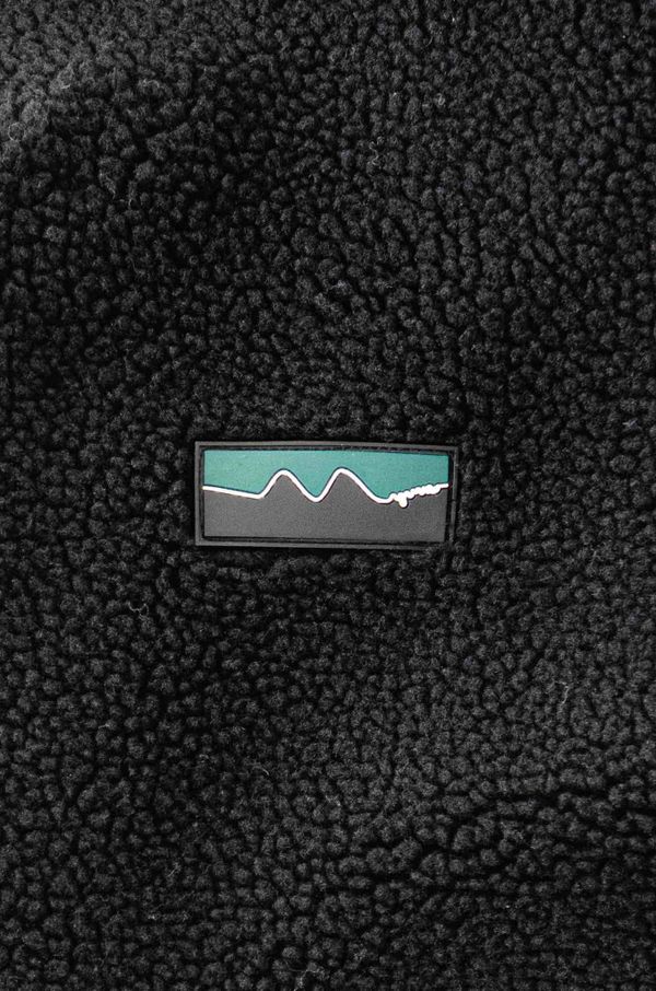 Толстовка Turbofleece button black - фото 3
