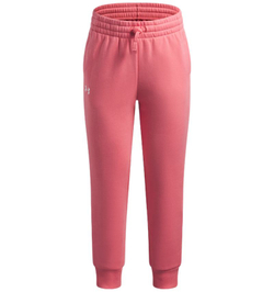 Детские брюки Under Armour Rival Fleece - bittersweet pink/white
