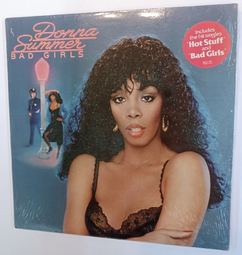 Винтажная виниловая пластинка Donna Summer Bad Girls (USA 1979 Shrink)