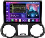 Магнитола для Jeep Wrangler 3 2010-2014 - FarCar S500-TS10 монитор 10.36" QLED на Android 14, Быстрая, CarPlay, 4G SIM-слот