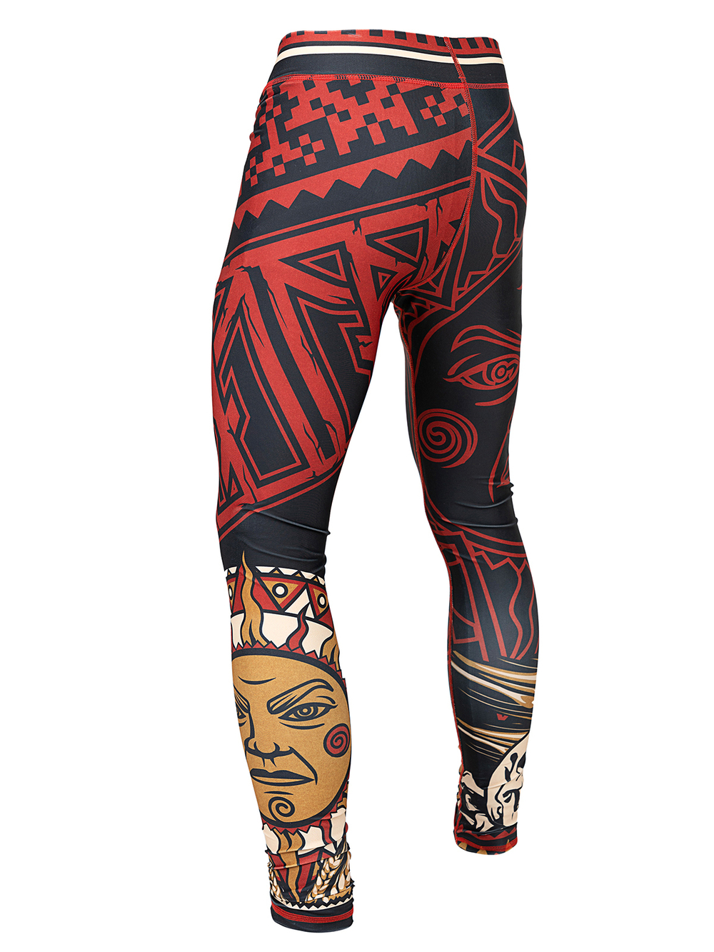 Unisex compression trousers "The sun is for us"