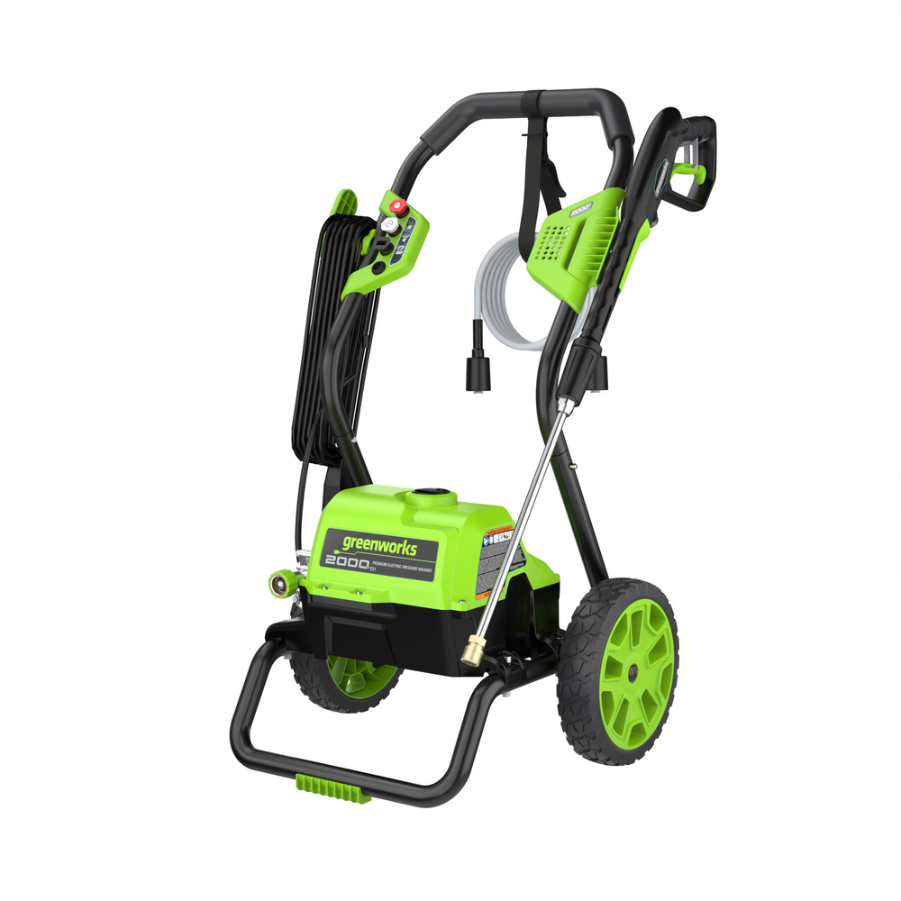 Мойка высокого давления электрическая Greenworks GPW2000 Арт. 5106707, 2000 Вт, 140 бар