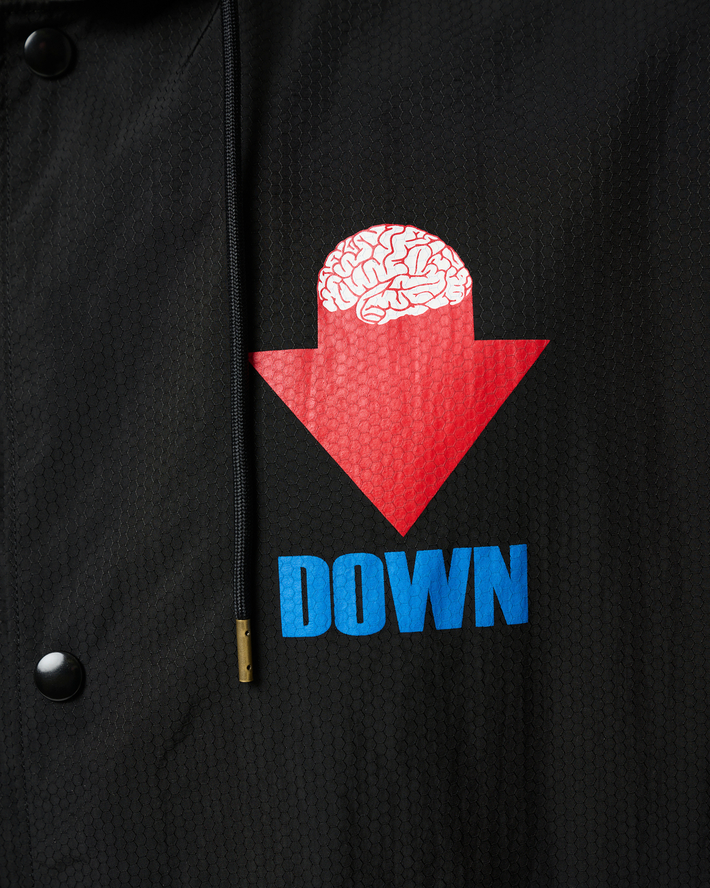 UNDERCOVER ПАРКА DOWN ЧЕРНАЯ