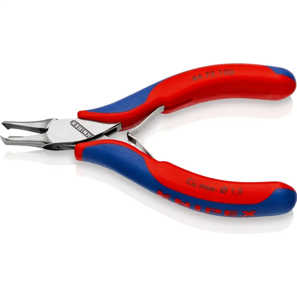 Кусачки торцевые для электроники 120 мм Knipex 64 72 120