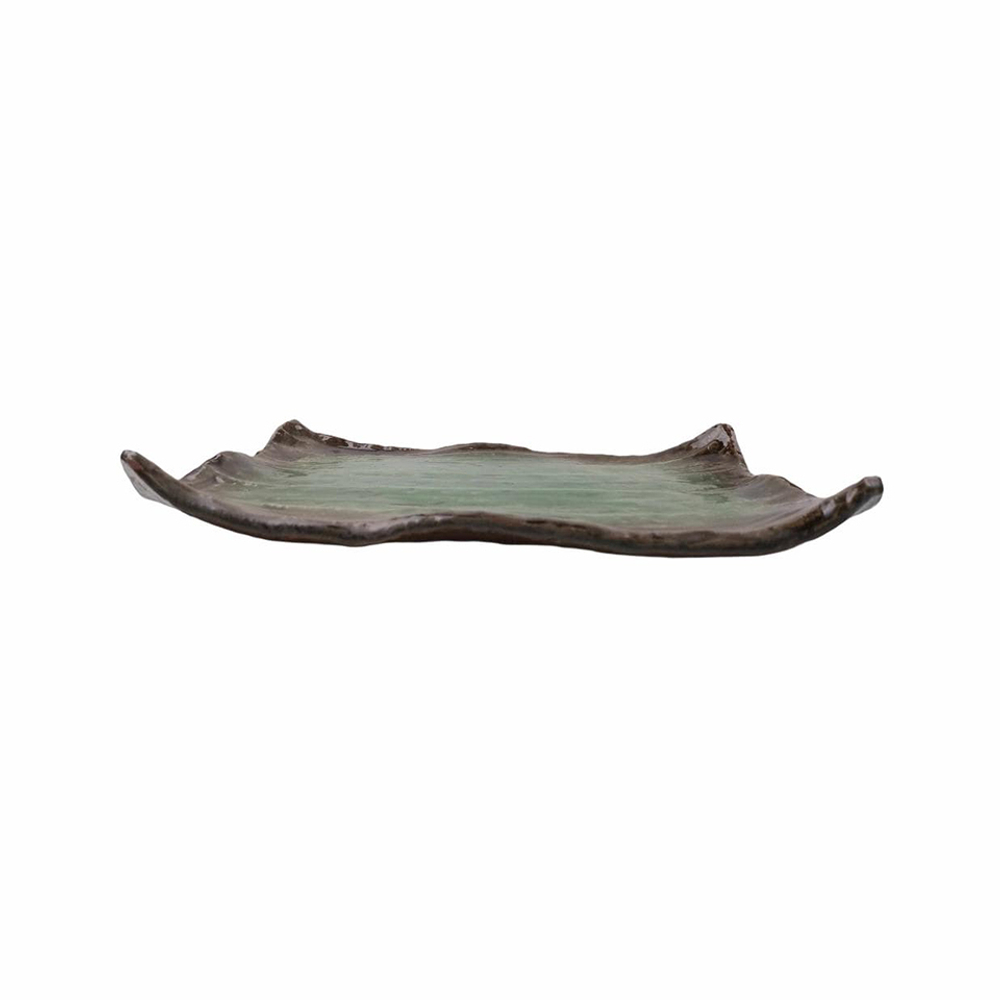 Блюдо 26.5х26.5 Roomers Tableware green SG265003-2