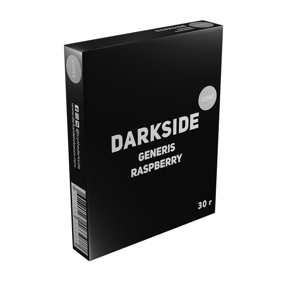 М. Табак для кальяна Dark Side "Дженерис Расберри" (Малина) 25/30гр