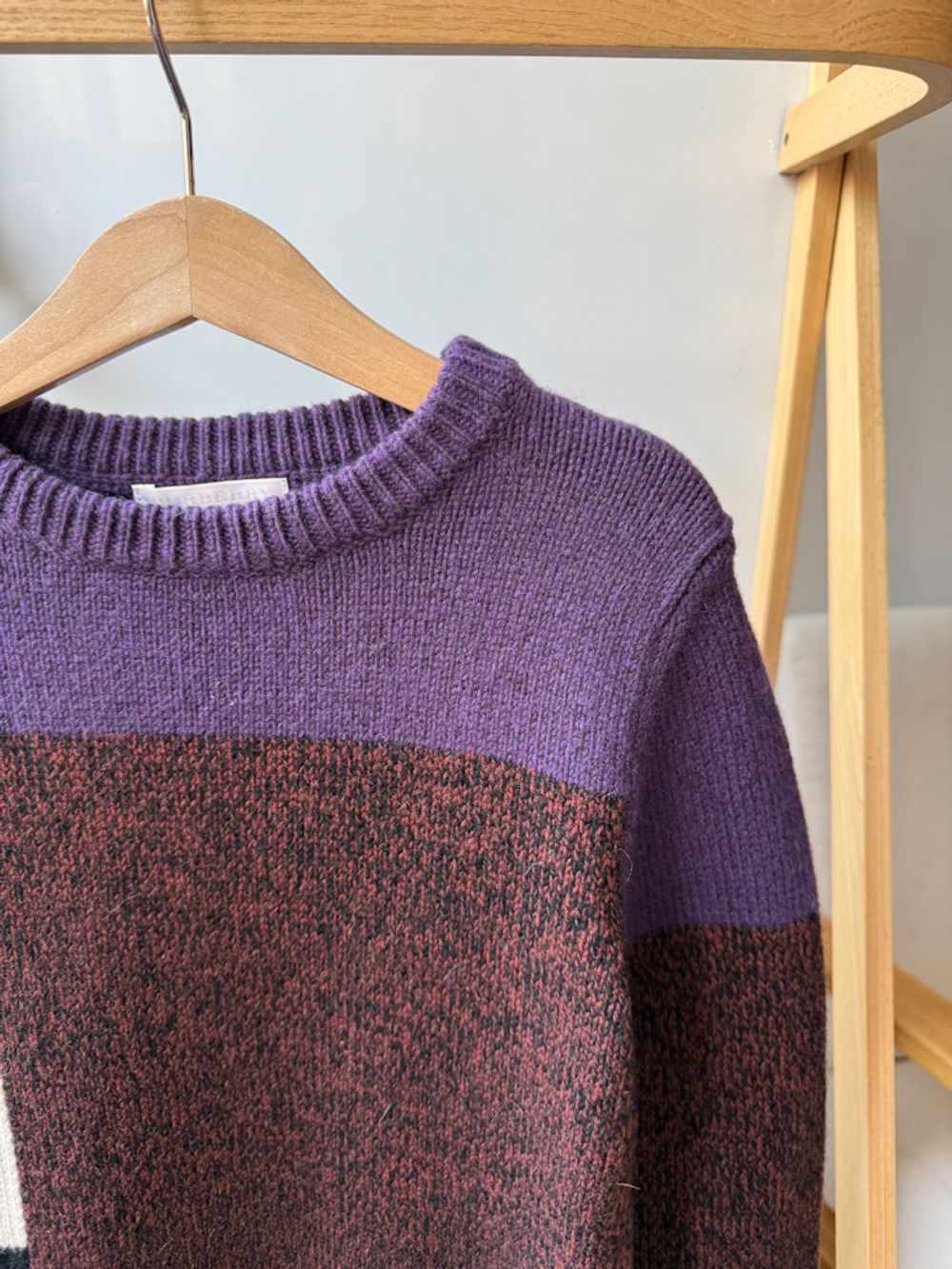 Шерстяной джемпер Burberry, 128