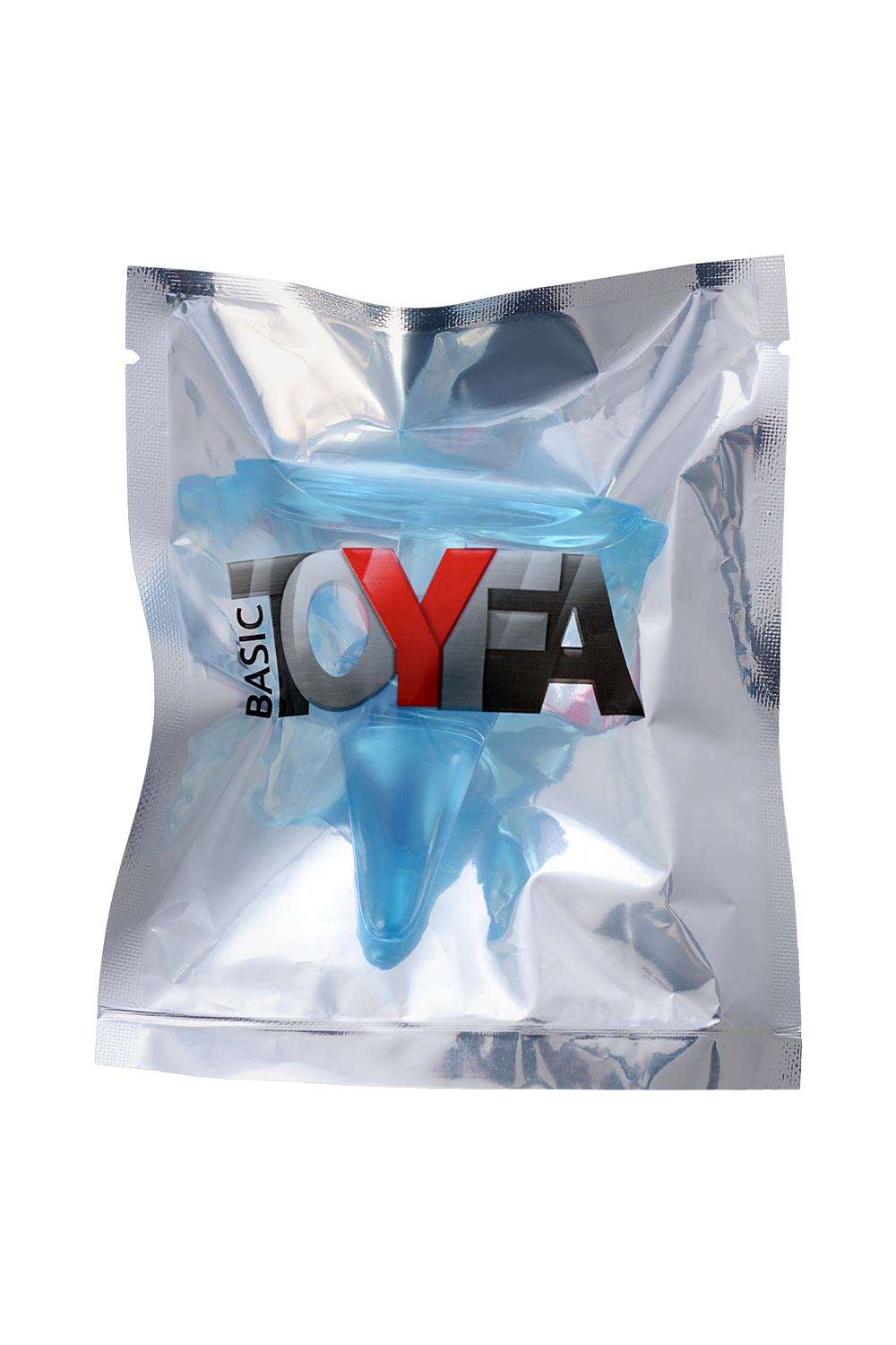 Анальная втулка Toyfa голубая 6,5 см