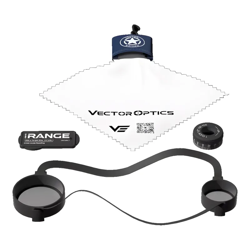 Прицел Vector Optics Continental X8 1-8x24 SFP FIBER HUNTING LPVO ED (SCOC-51) - аксессуары и салфетка в комплекте
