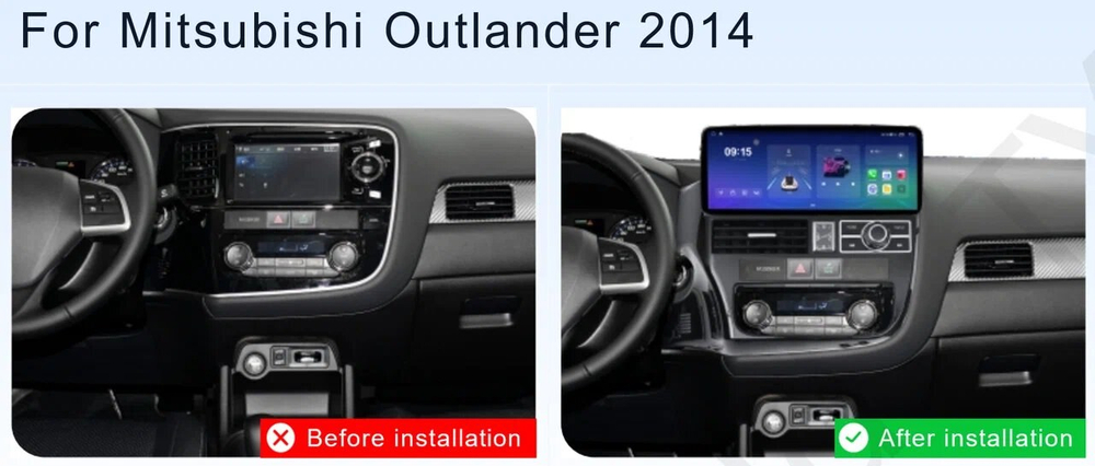 Установочный комплект для MITSUBISHI OUTLANDER 2012-2019 KUBERG GL-12633-FW