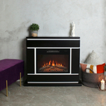 Каминокомплект Real Flame Vega 24 BLM с очагом Kendal 24