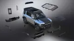 Силовой обвес для Jetour Traveller T2 2023+ Джетур Платформа на крышу Бампер Лестница Арки Спойлер