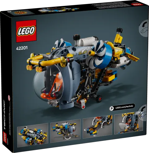 Конструктор LEGO Technic 42201 Глубоководная исследовательская подводная лодка