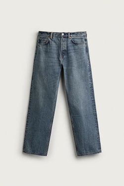 ZARA ДЖИНСЫ STRAIGHT FIT, ИНДИГО