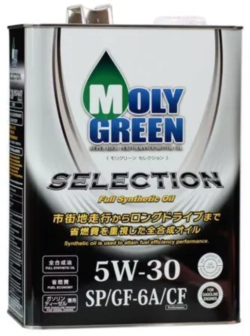 Масло моторное синтетическое MOLY GREEN 5W30 SELECTION 5W-30 4л