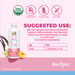 MaryRuth's, органические липосомальные мультивитамины для женщин, ваниль и персик, 450 мл (15,22 жидк. унции)