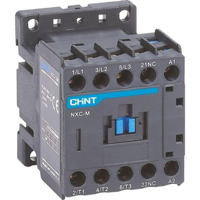 Контактор NXC-06M10 6А 380В AC 1НО (R) CHINT 836571