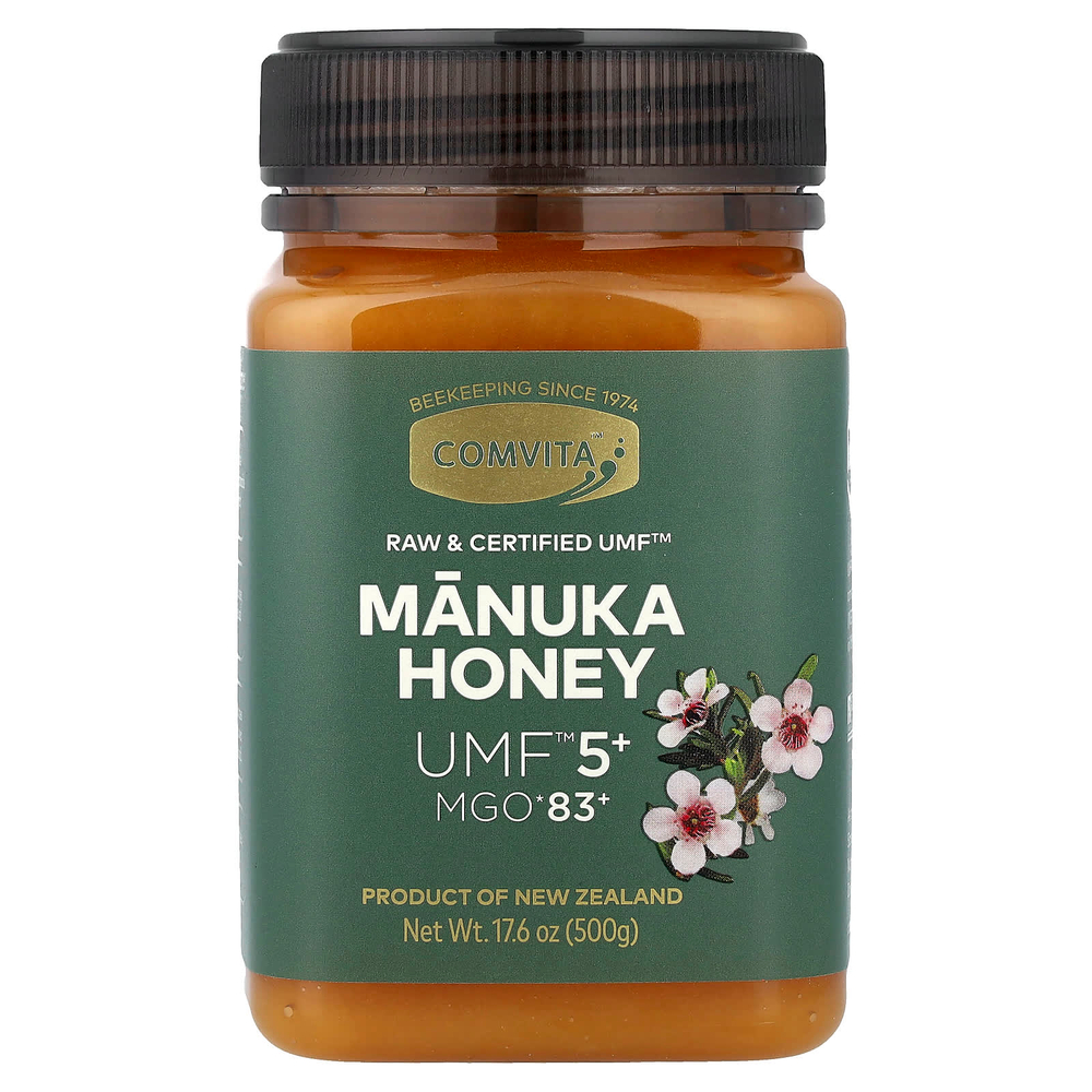 Comvita, мед манука, UMF™ 5+, MGO 83+, 500 г (17,6 унции)