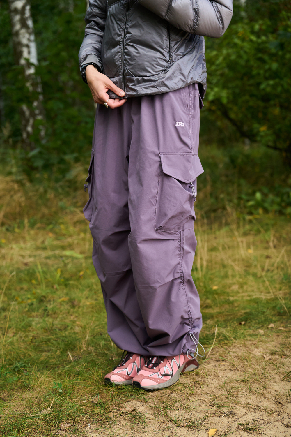Брюки Nothomme Outdoor 3M Scotchgard Cargo Paratrooper Pants "Thin Vine Purple" Women's