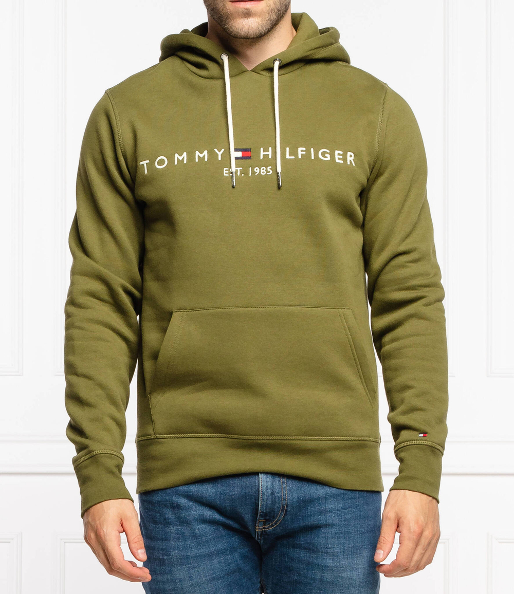 Худи Tommy Hilfiger - зеленый(MW0MW11599)