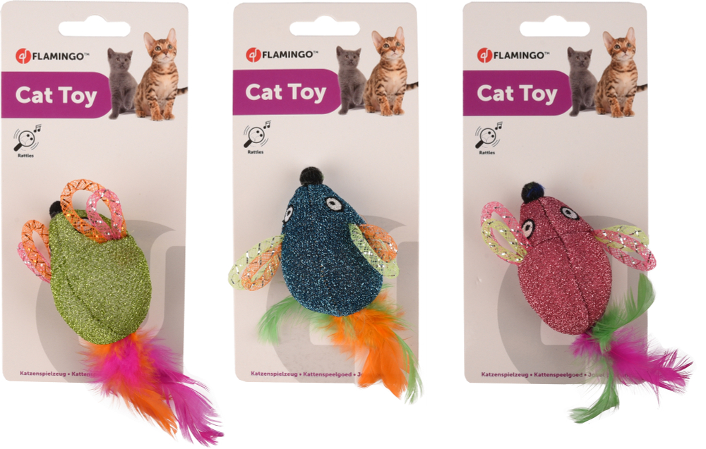 FLAMINGO Игрушка BLIX для кошек, текстиль