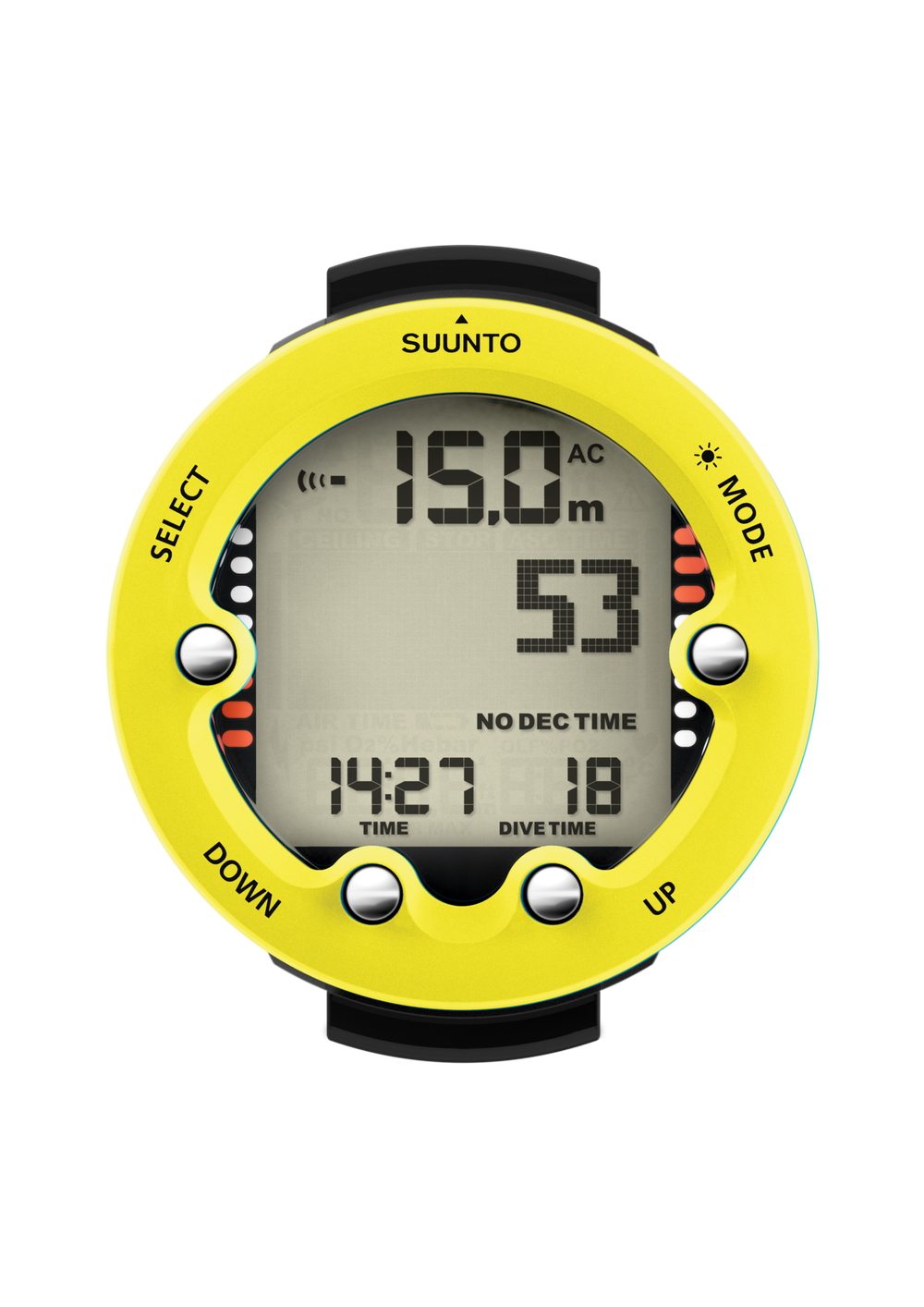 Дайв-компьютер SUUNTO ZOOP NOVO LEMON YELLOW