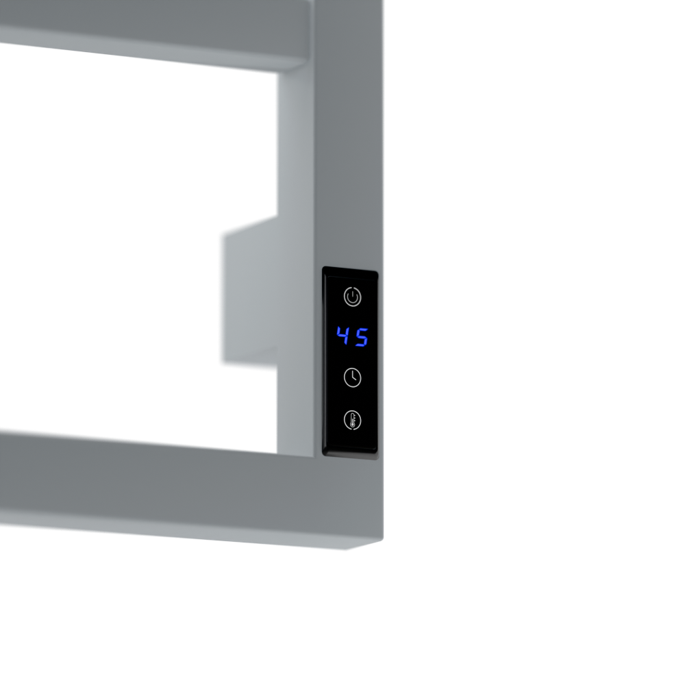 Полотенцесушитель электрический Simple 1435 -9 секций - 530 мм, низ право