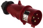 Вилка IEK 024 3P+PE 32A 6x/380-415B IP44 переносная MAGNUM PSN02-032-4