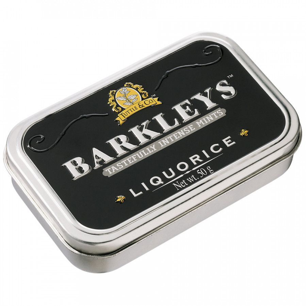 Леденцы Barkleys Liquorice с лакрицей 50 г (из Финляндии)