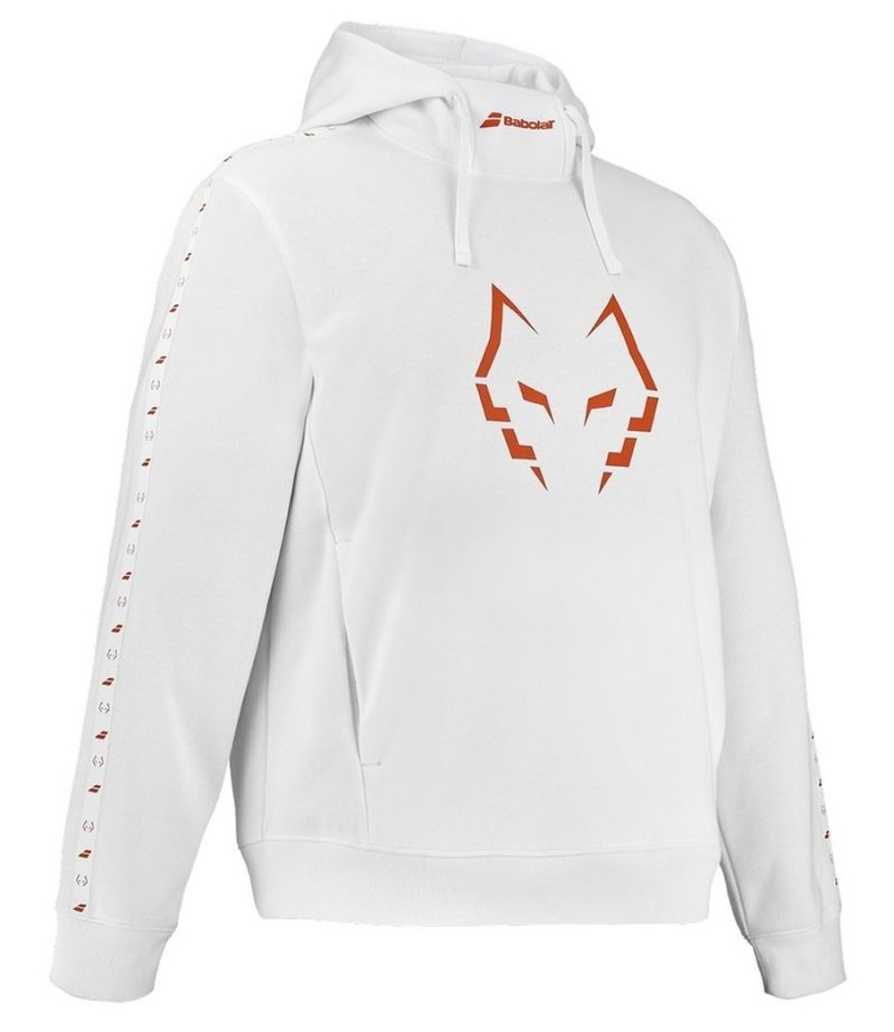 Куртка теннисная Babolat Sweat J.Lebron - white