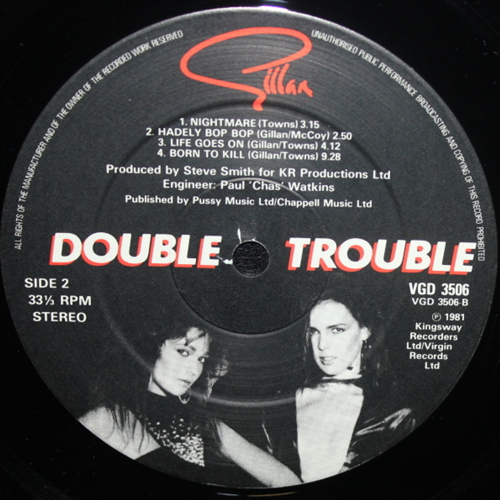 Gillan / Double Trouble (2LP)