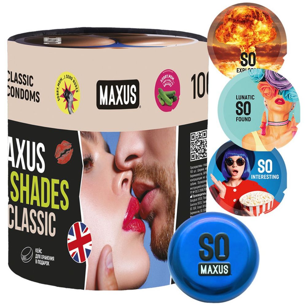 MAXUS Презервативы So Much Sex CLASSIC (100 шт.) MAXUS Презервативы So Much Sex CLASSIC (100 шт.)