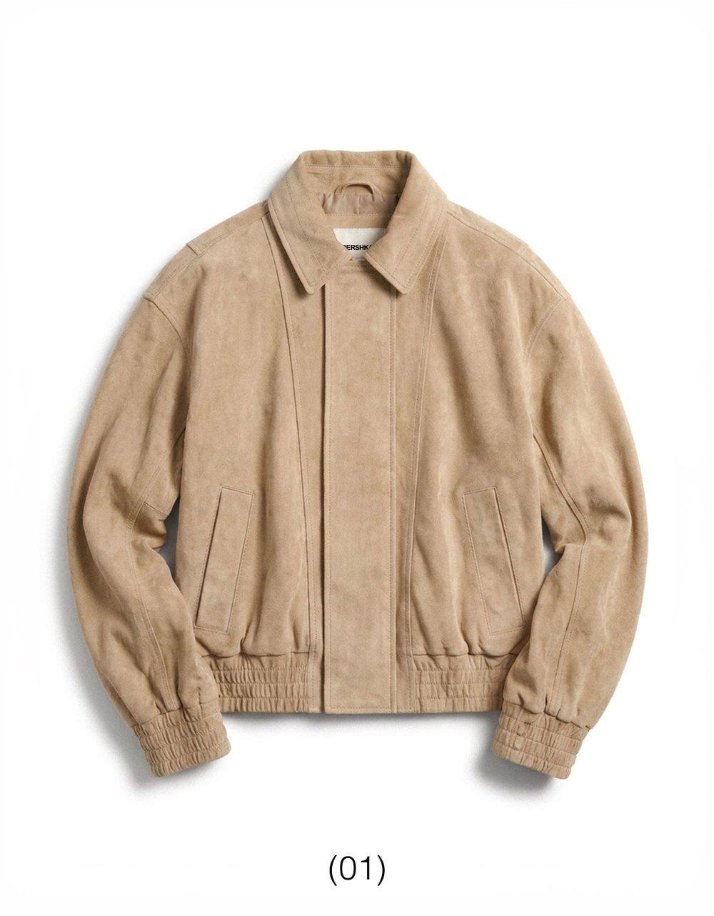 Мужская куртка из искусственной замши - BERSHKA