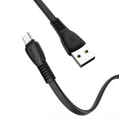USB HOCO X40 Noah для Micro USB, 2.4A, длина 1.0м, черный