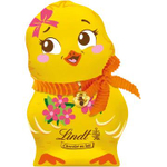 Шоколад Lindt молочный Little Chick Milk, в форме цыпленка 100 г (из Финляндии)