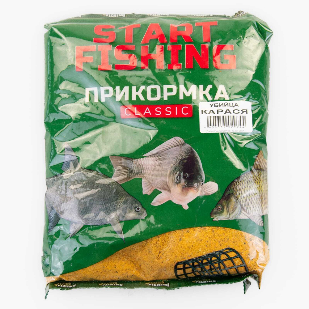 Прикормка Start Fishing Classic 800гр, Убийца Карася (12шт/уп)