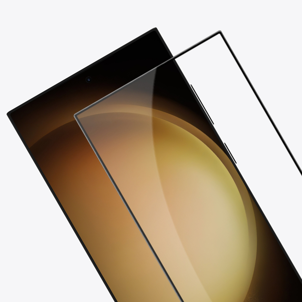Защитное стекло на экран с тонкими рамками для Samsung Galaxy S24 Ultra, олеофобное покрытие, G-Rhino