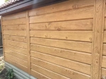 Сайдинг металлический L-брус ECOSTEEL Глянец 0,5мм Сосна