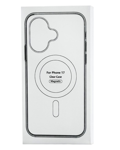 Накладка для i-Phone 17 силикон MagSafe Clear Case