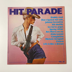 Винтажная виниловая пластинка LP Сборник Диско Hit Parade Vol. 29 (Италия 1977)